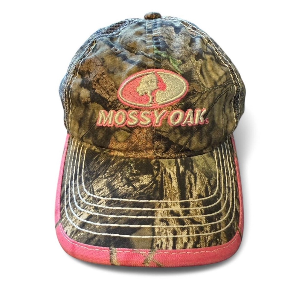 MOSSY OAK PINK & CAMO HAT